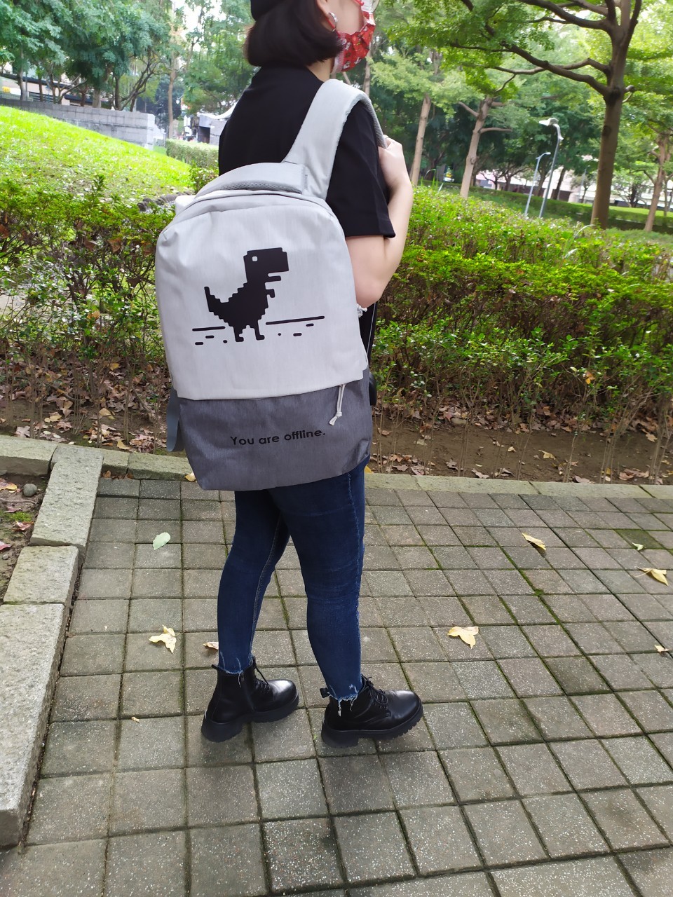 離線恐龍，雙肩電腦後揹包 3